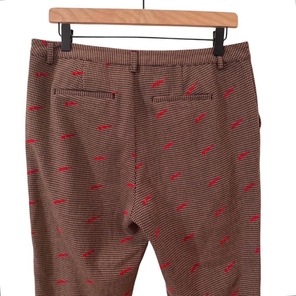 Scotch & Soda Houndstooth Shooting Star Tapered Trousers in "Brown Flock" Sz M - Picture 10 of 14